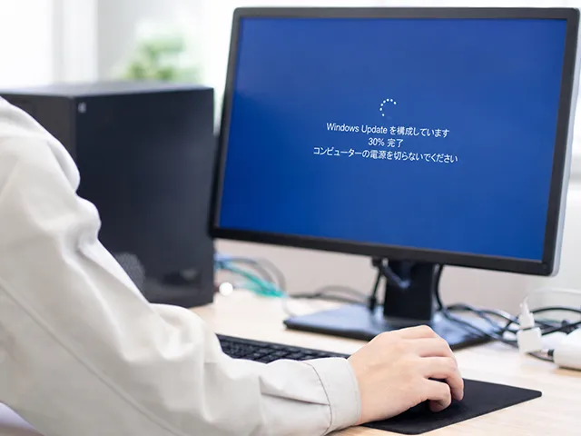 Windows Update関連の障害のイメージ
